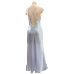 Alle Negligés|Seidenneglige^Luna di Seta 100% Seide Negligé HAREM PIPING lang uni von