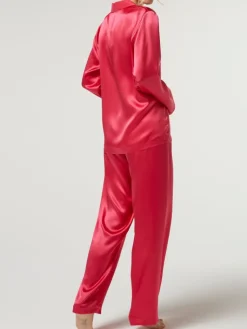 Lounge-Wear|Seiden Basics^Vivis 100% Seide Schlafanzug LAILA von