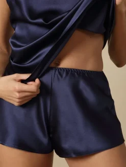 Alle Slips|Mit Seidensatin^Marjolaine 100% Seide SHORTS Soie Unie
