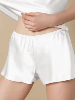 Alle Slips|Mit Seidensatin^Marjolaine 100% Seide SHORTS Soie Unie Satin