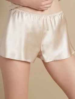 Alle Slips|Mit Seidensatin^Marjolaine 100% Seide SHORTS Soie Unie von