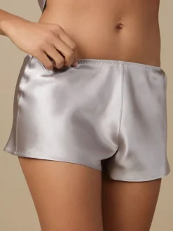 Alle Slips|Mit Seidensatin^Marjolaine 100% Seide SHORTS Soie Unie von