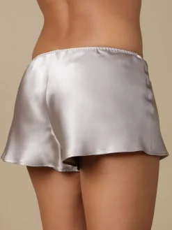 Alle Slips|Mit Seidensatin^Marjolaine 100% Seide SHORTS Soie Unie von
