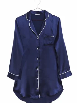Seidennachthemd|Seiden Basics^Radice 100% Seide Sleepshirt CAMILLA UNI pastell von