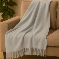 Sofadecken & Plaids^Seidenwolke 100% Seide Sofaplaid EXQUISIT von