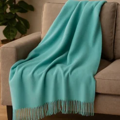 Sofadecken & Plaids^Seidenwolke 100% Seide Sofaplaid EXQUISIT verschiedene Farben von