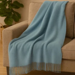 Sofadecken & Plaids^Seidenwolke 100% Seide Sofaplaid EXQUISIT verschiedene Farben von