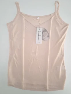 Spaghettiträger Tops|Mit Jersey & Wirkseide^Kokon Zwo 100% Seide SPAGHETTI TOP transparent von