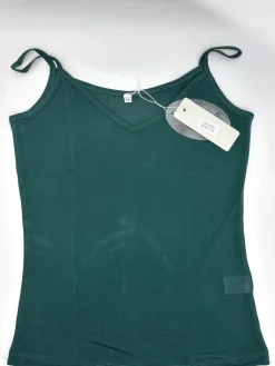 Spaghettiträger Tops|Mit Jersey & Wirkseide^Kokon Zwo 100% Seide SPAGHETTI TOP transparent von