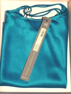 Spaghettiträger Tops|Mit Seidensatin^Luna di Seta 100% Seide Trägertop CLASSICO No. 2 exclusiv von