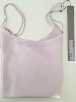 Spaghettiträger Tops|Mit Seidensatin^Luna di Seta 100% Seide Trägertop CLASSICO No. 2 exclusiv von