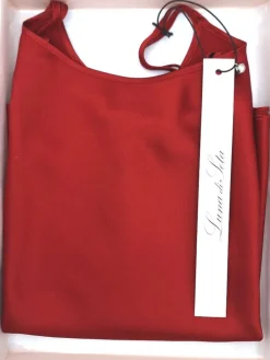 Spaghettiträger Tops|Mit Seidensatin^Luna di Seta 100% Seide Trägertop CLASSICO No. 2 Satin