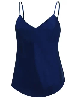 Spaghettiträger Tops|Alle Lingerie Tops^Eva B. Bitzer 100% Seide Trägertop KLASSIK SATIN von