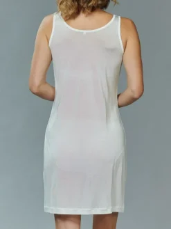 Kurze Unterkleider|Seidennachthemd^Kokon Zwo 100% Seide Träger-Unterkleid viele Farben von