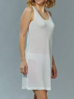 Kurze Unterkleider|Seidennachthemd^Kokon Zwo 100% Seide Träger-Unterkleid viele Farben von