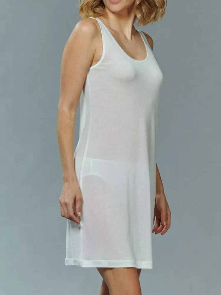 Kurze Unterkleider|Seidennachthemd^Kokon Zwo 100% Seide Träger-Unterkleid von