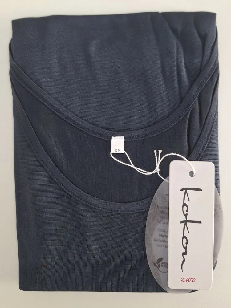 Kurze Unterkleider|Seidennachthemd^Kokon Zwo 100% Seide Träger-Unterkleid von