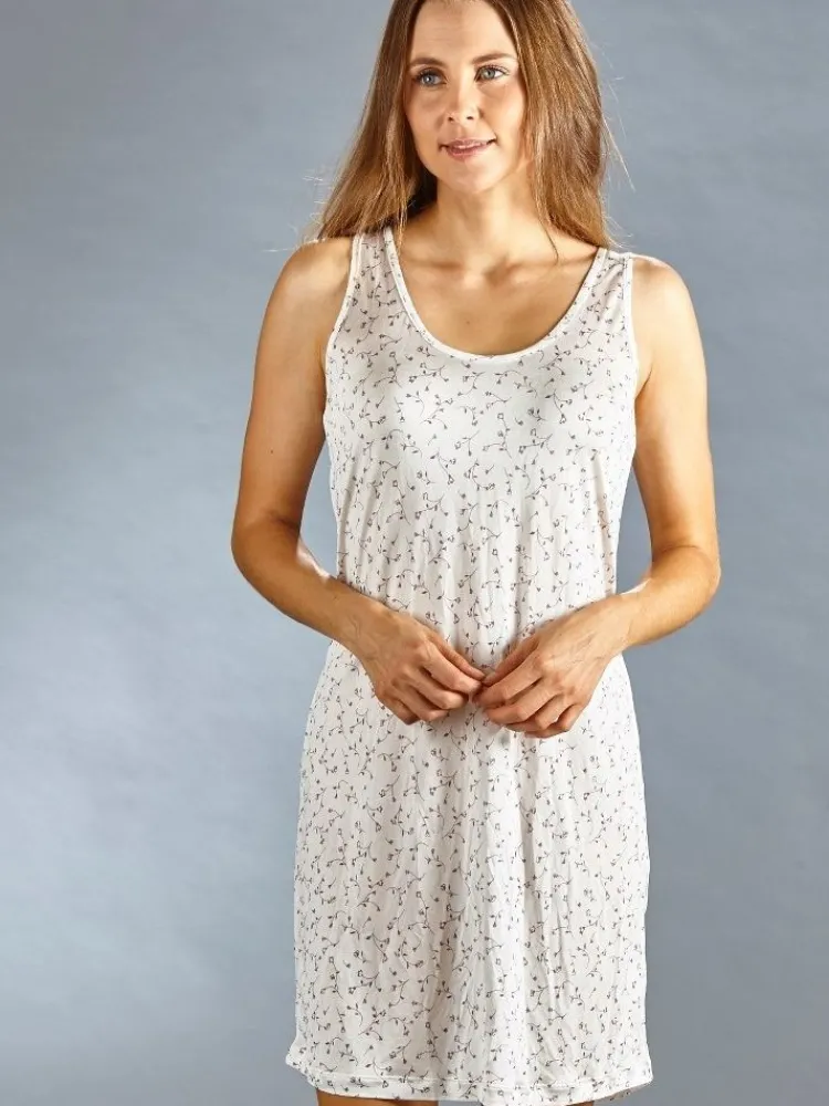 Kurze Unterkleider|Seidennachthemd^Kokon Zwo 100% Seide Träger-Unterkleid von