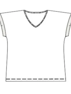 T-Shirt|Shirts Mit Seide^Kokon Zwo 100% Seide T-Shirt AJOUR uni von