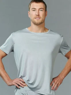 Seidenunterwäsche^Kokon Zwo 100% Seide T-Shirt für Herren