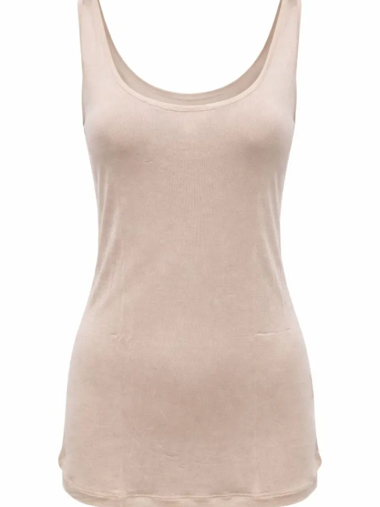 Camisole (Breite Träger)|Mit Jersey & Wirkseide^Kokon Zwo 100% Seide Unterhemd fein von
