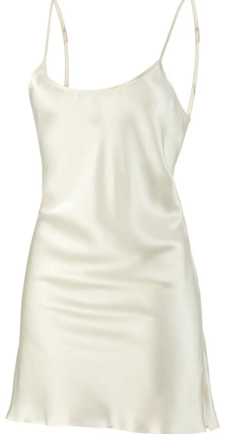 Unterkleider Mit Seide|Kurze Unterkleider^Gattina 100% Seide Unterkleid kurz MASPALOMAS von