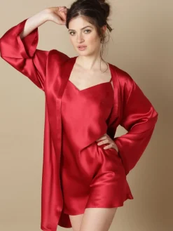 Unterkleider Mit Seide|Kurze Unterkleider^Marjolaine 100% Seide Unterkleid SOIE ODA Satin