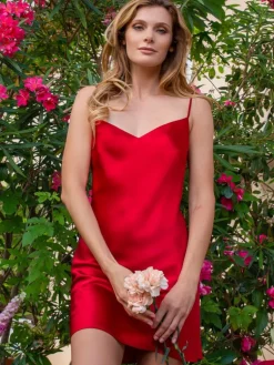 Unterkleider Mit Seide|Kurze Unterkleider^Marjolaine 100% Seide Unterkleid SOIE ODA