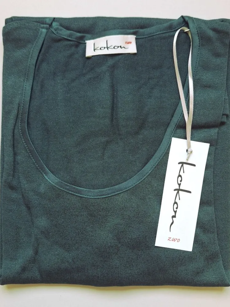 T-Shirt|Langarm^Kokon Zwo 3/4-Arm Shirt CINDA No. 2 von mit Seide und Leinen