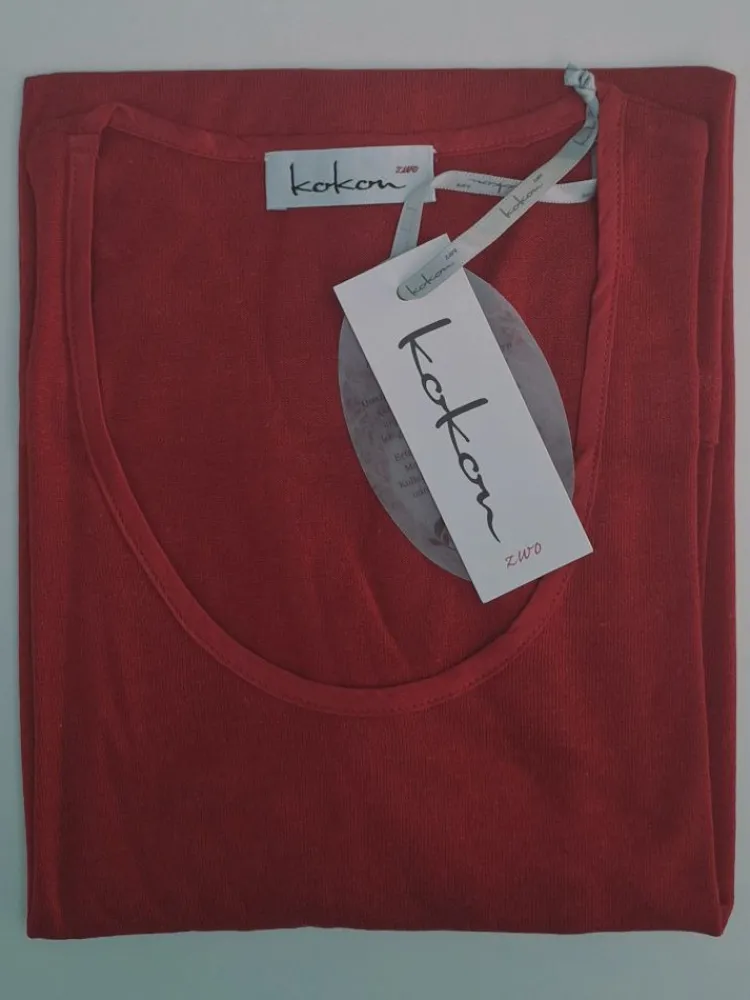 T-Shirt|Langarm^Kokon Zwo 3/4-Arm Shirt CINDA No. 2 von mit Seide und Leinen