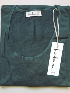 T-Shirt|Langarm^Kokon Zwo 3/4-Arm Shirt CINDA No. 2 von mit Seide und Leinen