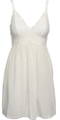 Alle Negligés|Seidennachthemd^Mimi Holliday Baby-Doll SKYLARK Seide und Spitze weiß