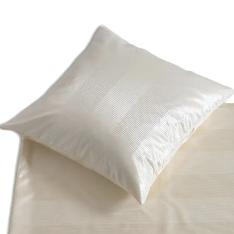 Seidenbettwäsche^Plauener Seidenweberei Bettwäsche Viscose mit Seide SALOMI NATUR 160x210 cm champagner-weiß (natur)