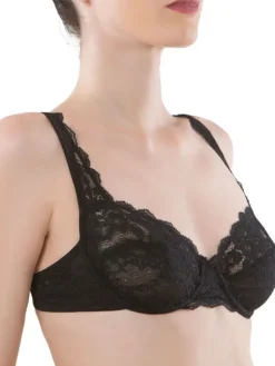 Alle Bhs^Cotton Club Bügel-BH Leavers Spitze GEMMA basic von Rubino