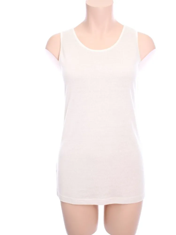 Camisole (Breite Träger)|Shirts Mit Seide^Alkena Bourette Seidenmix SOMMER TOP uni von