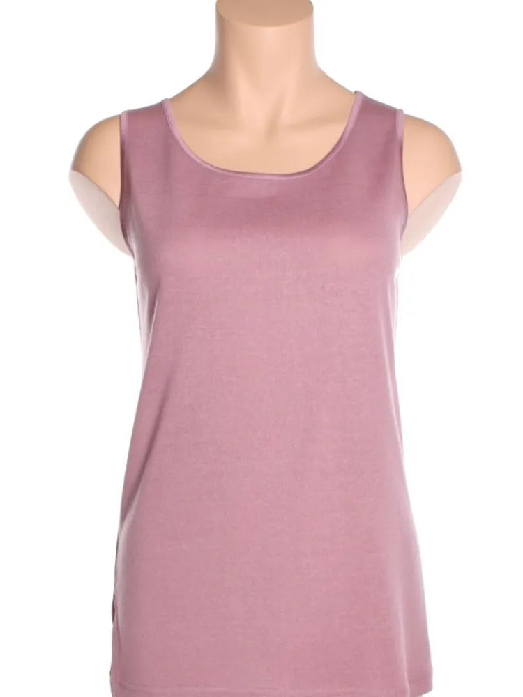 Camisole (Breite Träger)|Shirts Mit Seide^Alkena Bourette Seidenmix SOMMER TOP uni von