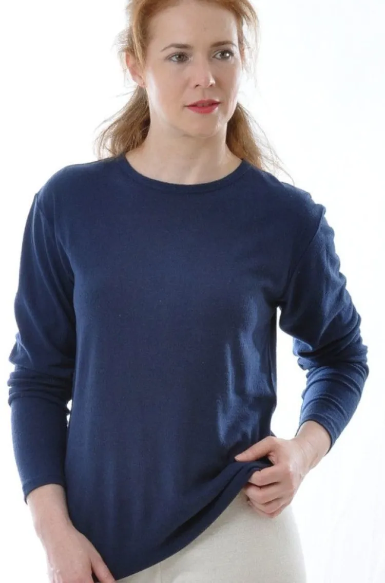 Shirts Mit Seide|Langarm^Alkena Bouretteseide LANGARM SHIRT von