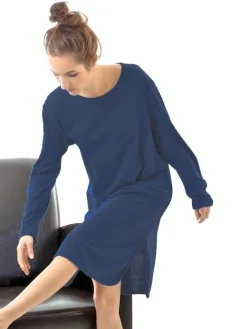 Lounge-Wear|Seiden Basics^Alkena Bourette-Seide SLEEPSHIRT