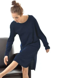 Lounge-Wear|Seiden Basics^Alkena Bourette-Seide SLEEPSHIRT