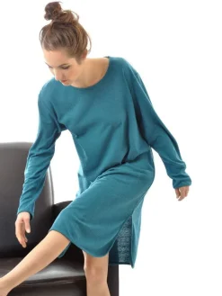 Lounge-Wear|Seiden Basics^Alkena Bourette-Seide SLEEPSHIRT