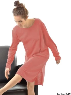 Lounge-Wear|Seiden Basics^Alkena Bourette-Seide SLEEPSHIRT