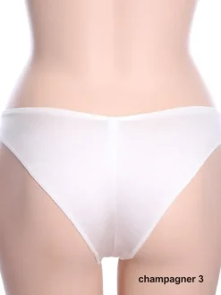 Alle Slips|Mit Seidensatin^Cotton Club Brasiliana Slip mit Seide VITALE basic von Seta Superior