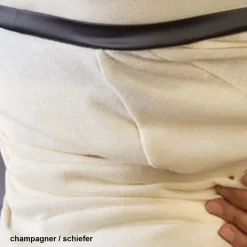 Lounge-Wear|Strickjacken & -Mäntel^Cotton Club Cardigan SYNGONIUM Feinstrick von mit Viscose bordeaux oder champagner