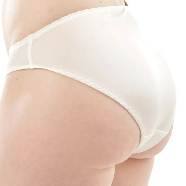 Alle Slips|Mit Jersey & Wirkseide^Alkena Damen Bio-Seide HÜFT-SLIP von