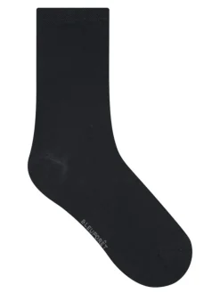 Söckchen & Kniestrümpfe^Bleuforu00eat Damen Seidensocken mit 91% Seide glatt von Bleuforêt schwarz oder naturweiss