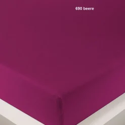 Spannbettlaken & Betttücher^bellana Edel-Jersey Spannbettlaken SAMTWEICH von mit Lyocell