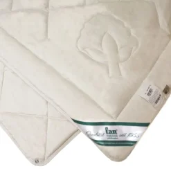 Winterdecken|Medium Bettdecken^f.a.n. Frankenstolz f.a.n. 4-Jahreszeiten BIO BAUMWOLLE kbA Kombidecke 60° waschbar natur