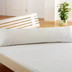 Nackenstützkissen & Körnerkissen|Baumwolle- & Faserkissen^f.a.n. Frankenstolz f.a.n. Medisan SEITENSCHLÄFERKISSEN 140x40 cm weiß