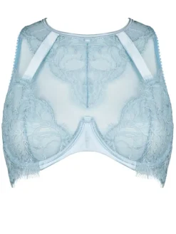 Alle Bhs^Prelude Fantasy Bra VALSE CRYSTAL Spitze von Milano eisblau und eisblau