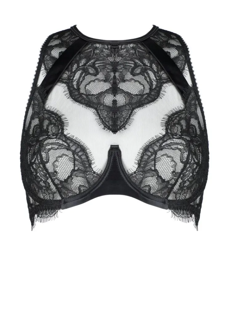 Alle Bhs^Prelude Fantasy Bra VALSE CRYSTAL Spitze von Milano eisblau und eisblau